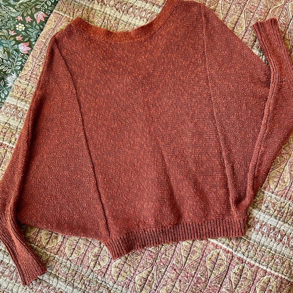 Ruby Moon Cotton Terracotta Cardigan (Reversible!) - Picture 5 of 5